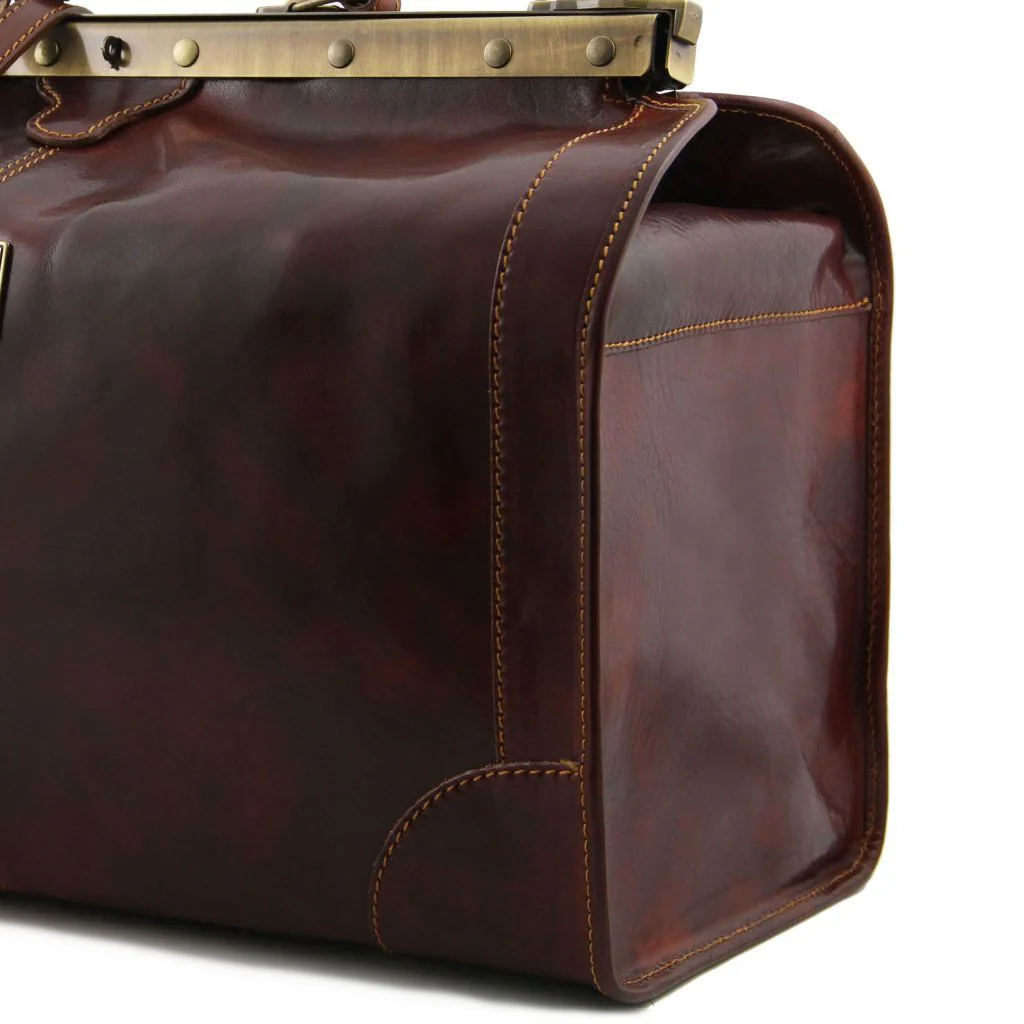 Madrid - Gladstone Leather Bag - Large Size (TL1022) - Image 2