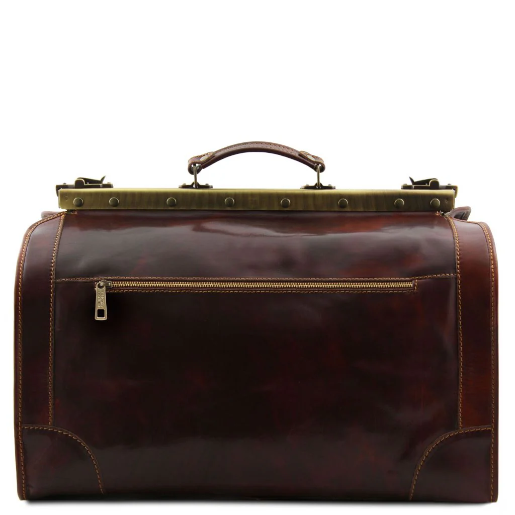 Madrid - Gladstone Leather Bag - Large Size (TL1022) - Image 3