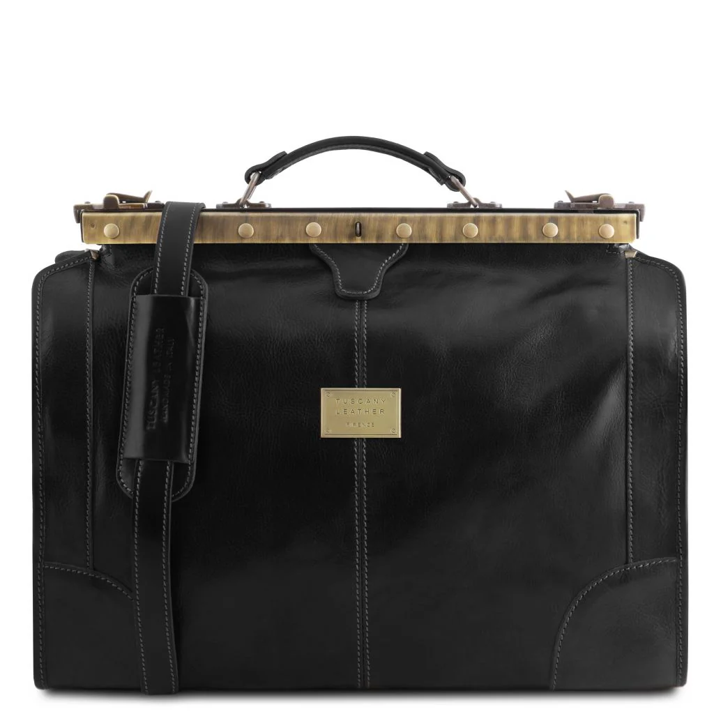 Madrid - Gladstone Leather Bag - Small Size (TL1023) - Image 9