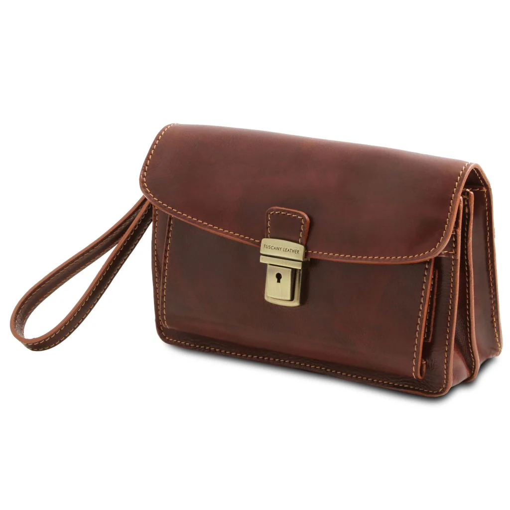 Max - Leather Handy Wrist Bag (TL8075) - Image 2