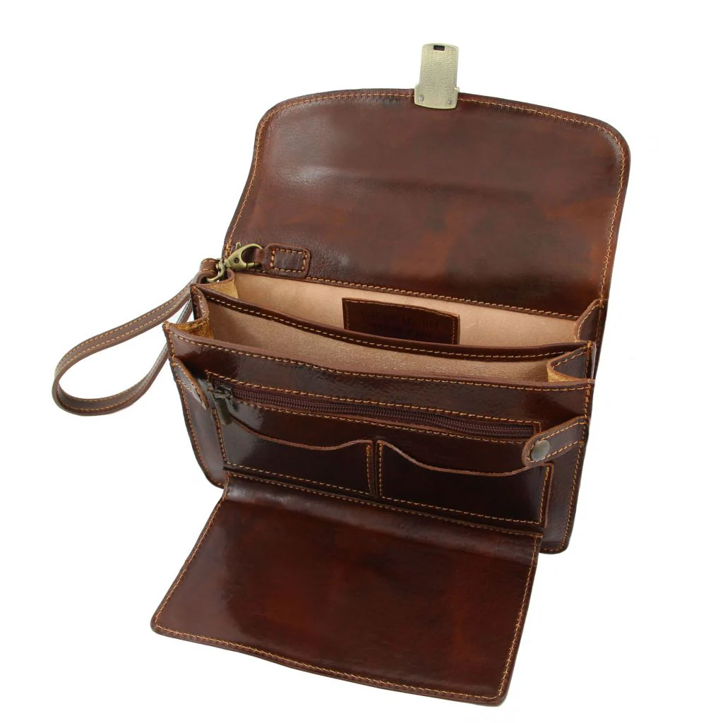 Max - Leather Handy Wrist Bag (TL8075) - Image 4