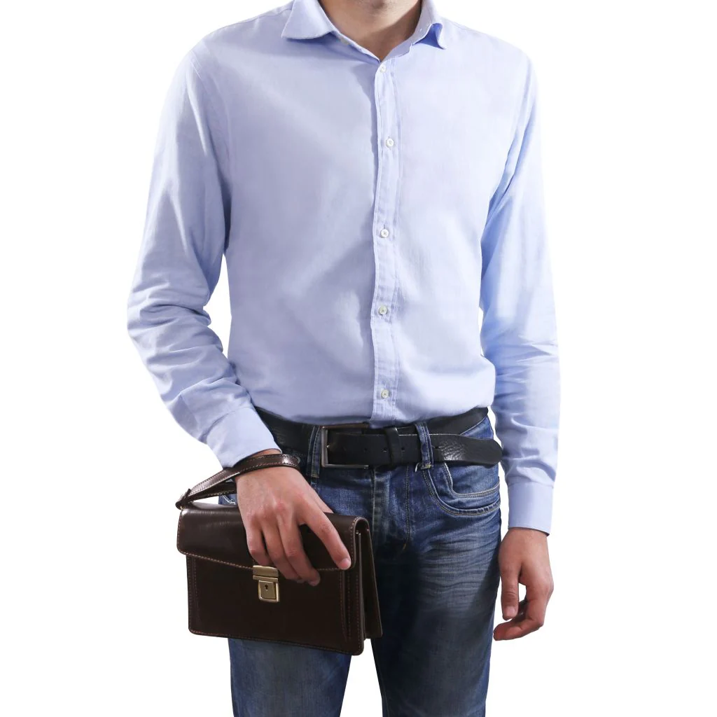 Max - Leather Handy Wrist Bag (TL8075) - Image 6
