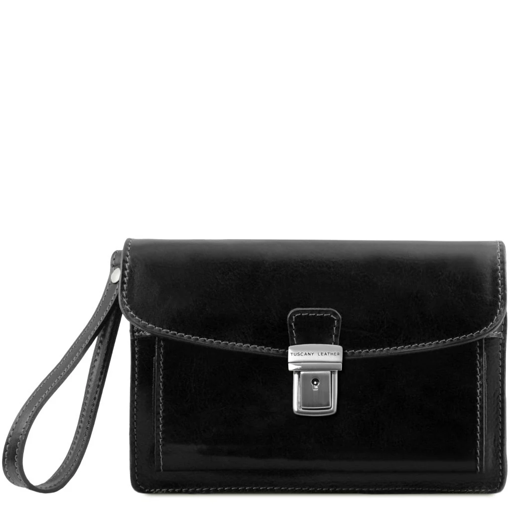 Max - Leather Handy Wrist Bag (TL8075) - Image 9