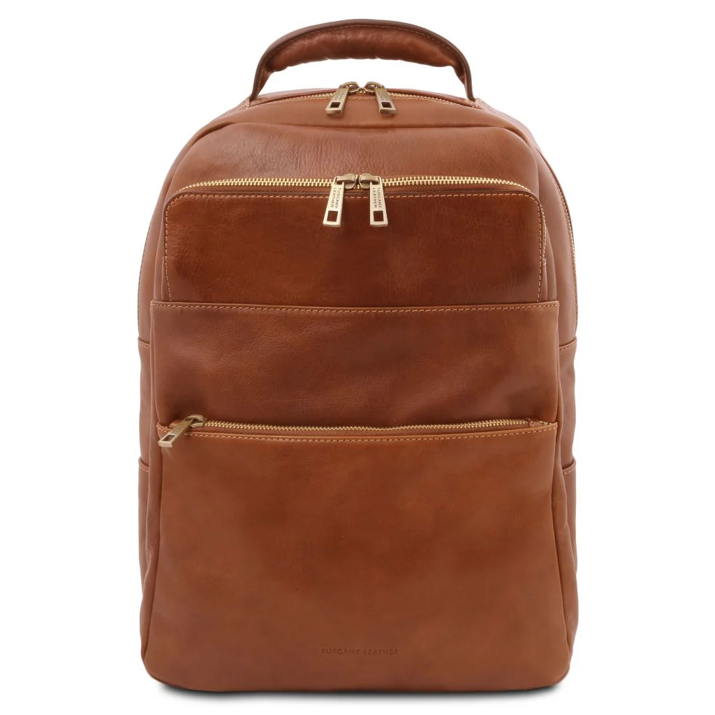 Melbourne - Leather Laptop Backpack (TL142205) - Image 11