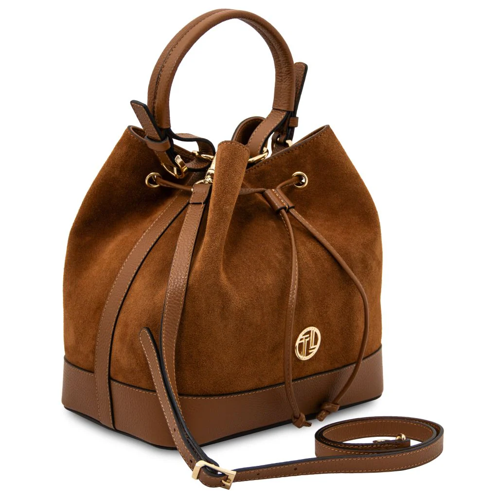 Minerva - Leather Bucket Bag (TL142476) - Image 2