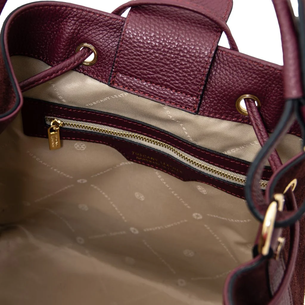 Minerva - Leather Bucket Bag (TL142476) - Image 20