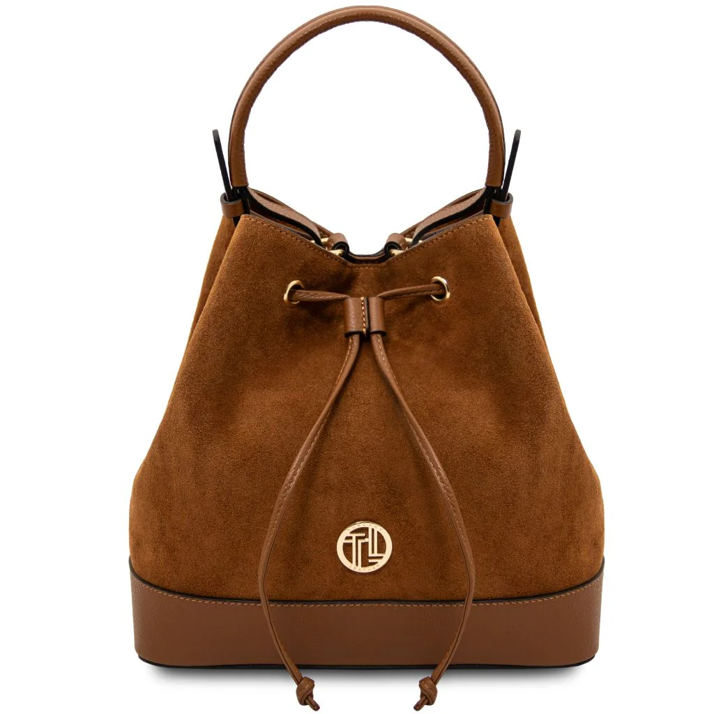 Minerva - Leather Bucket Bag (TL142476) - Image 8