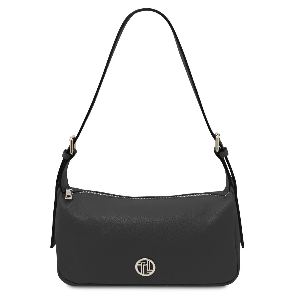 Miranda - Soft Leather Shoulder Bag (TL142467) - Image 10