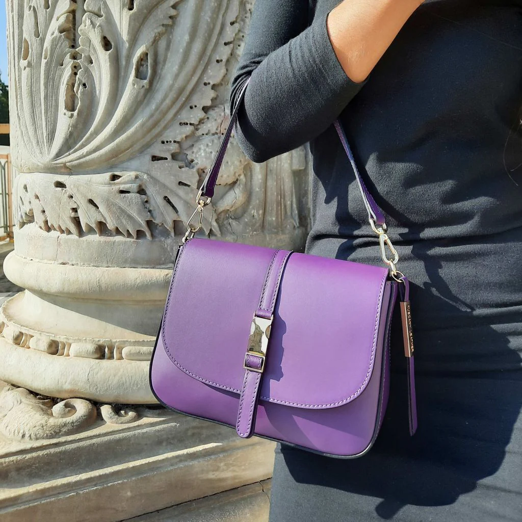 Nausica - Leather Shoulder Bag (TL141598) - Image 6