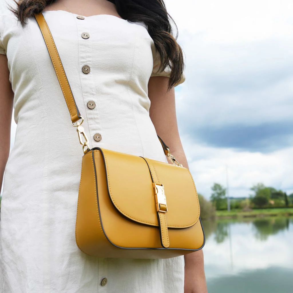 Nausica - Leather Shoulder Bag (TL141598) - Image 7