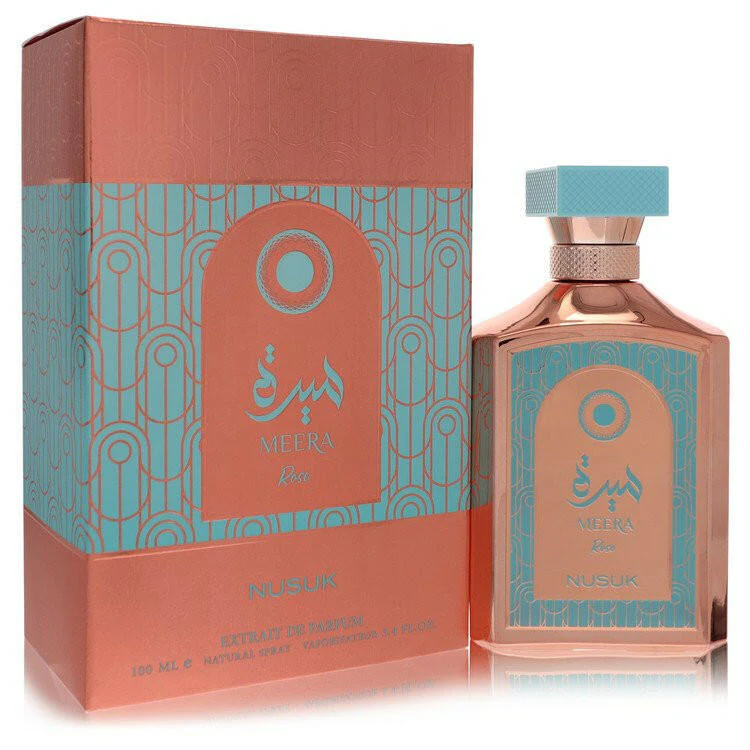 Nusuk Meera Rose Extrait De Parfum Spray By Nusuk - 3.4 oz