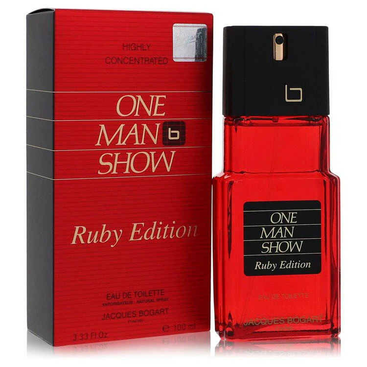 One Man Show Ruby Eau De Toilette Spray By Jacques Bogart - 3.3 oz