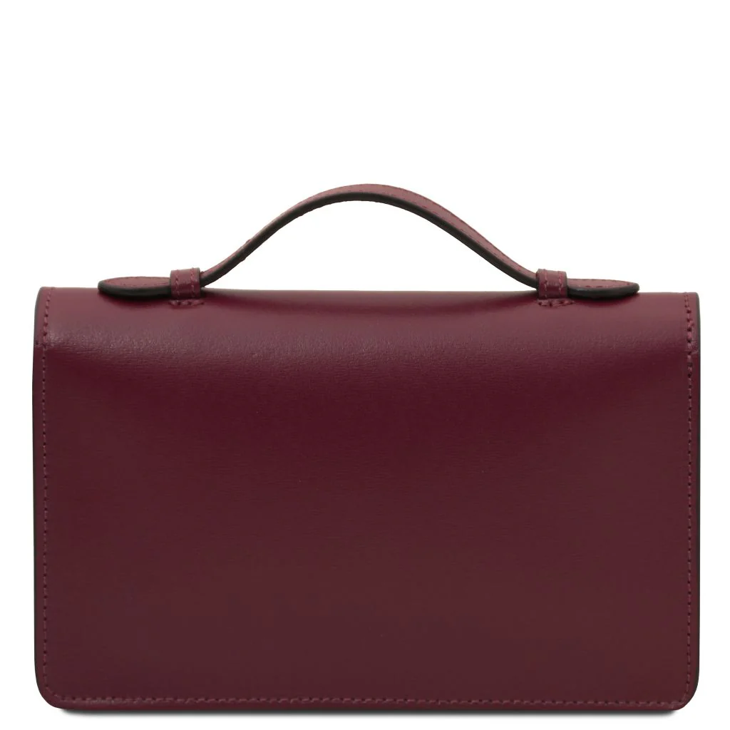 Opera - Leather Clutch with Chain Strap (TL142505) - Image 3