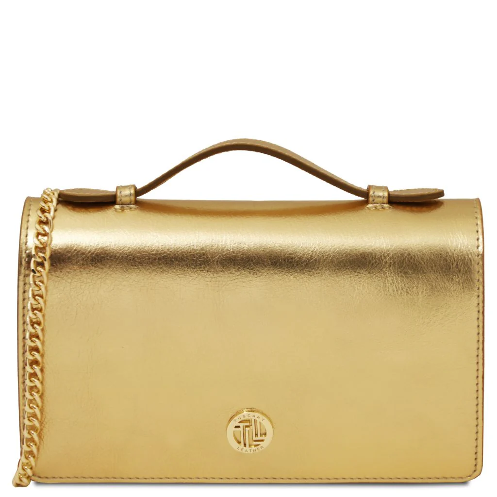 Opera - Metallic Leather With Chain Strap (TL142519) - Image 18