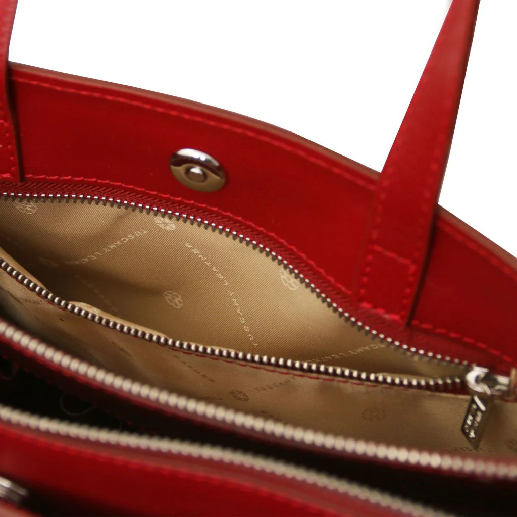 Palermo - Saffiano Leather Briefcase 3 Compartments For Women (TL141369) - Image 9