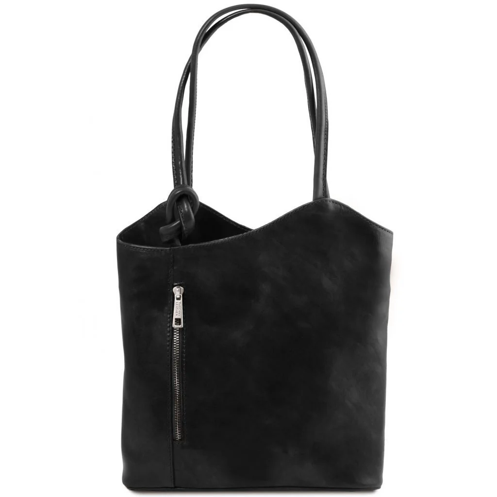 Patty - Leather Convertible Backpack Shoulderbag (TL141497) - Image 13