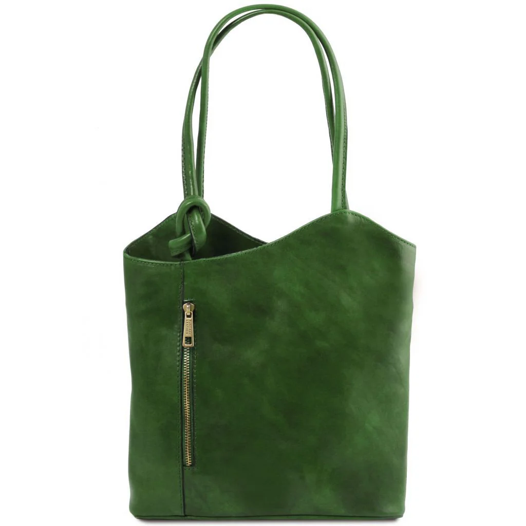 Patty - Leather Convertible Backpack Shoulderbag (TL141497) - Image 8