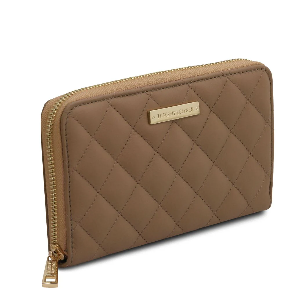 Penelope - Exclusive Zip Around Soft Leather Wallet (TL142316) - Image 2