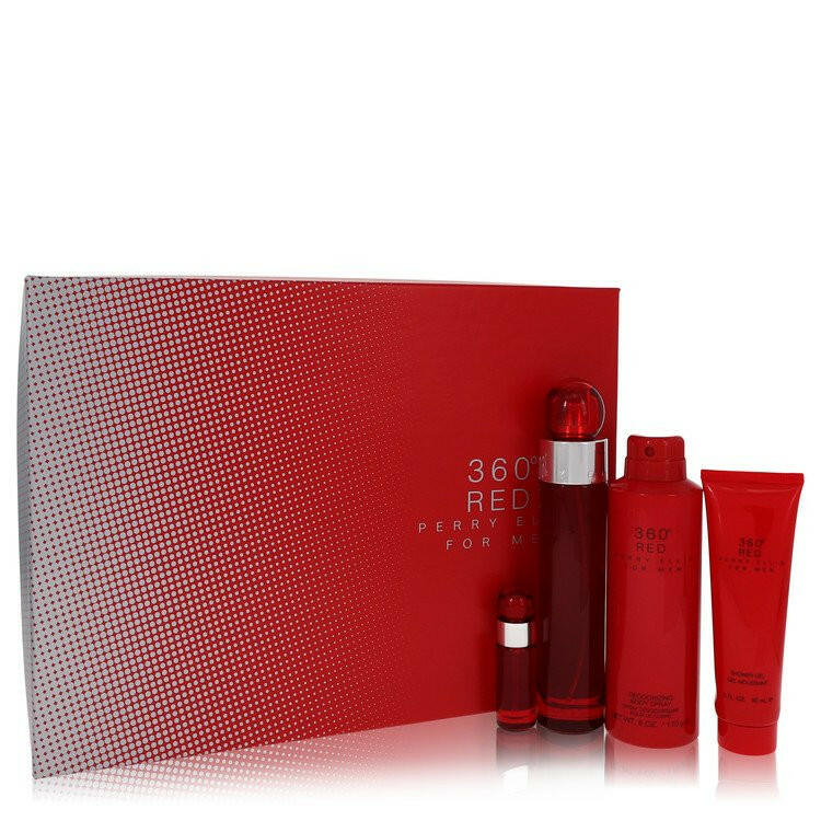 Perry Ellis 360 Red Gift Set By Perry Ellis - 3.4 oz - Image 2