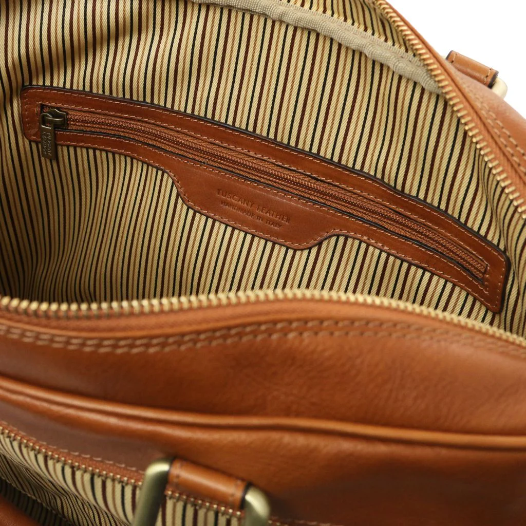 Pisa - Leather Laptop Briefcase With Front Pocket (TL142427) - Image 7