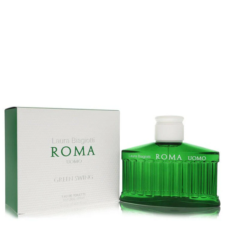 Roma Uomo Green Swing Eau De Toilette Spray By Laura Biagiotti - 6.8 oz