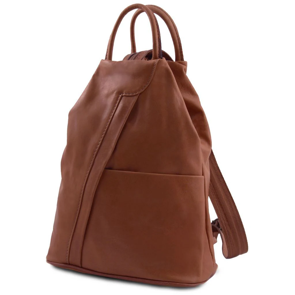 Shanghai - Soft Leather Backpack (TL141881) - Image 2