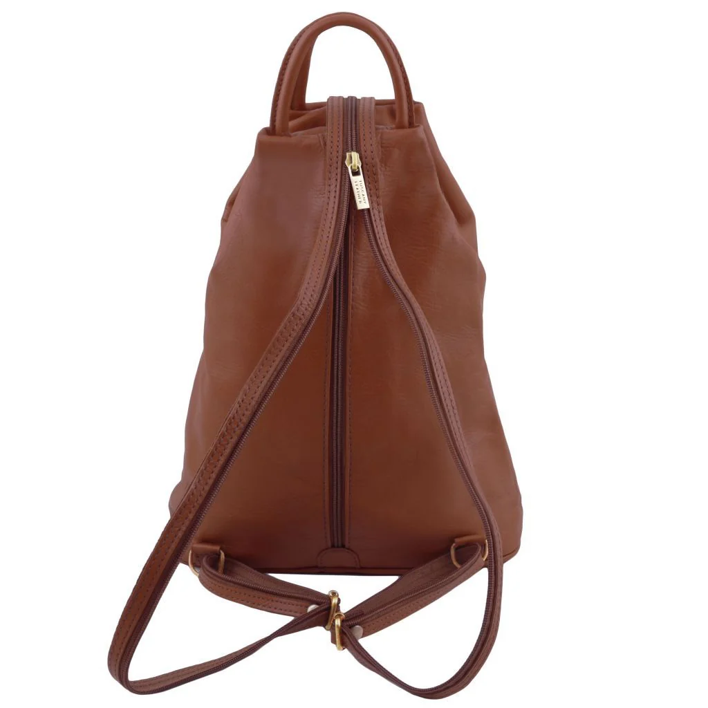 Shanghai - Soft Leather Backpack (TL141881) - Image 3