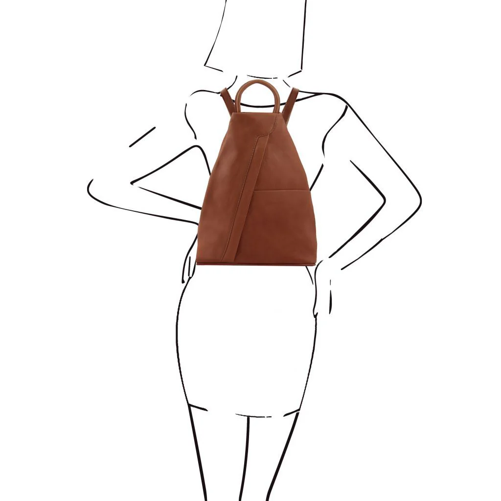 Shanghai - Soft Leather Backpack (TL141881) - Image 4