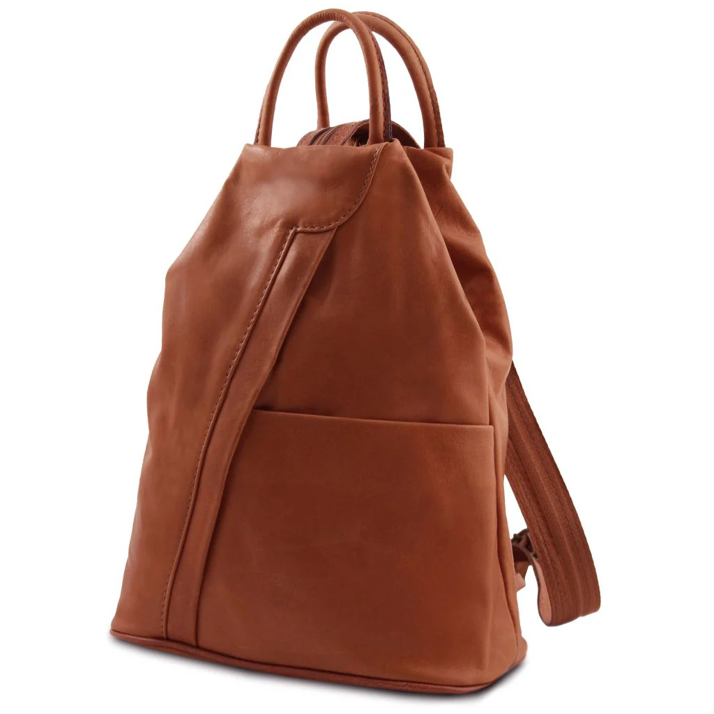Shanghai - Soft Leather Backpack (TL140963) - Image 11