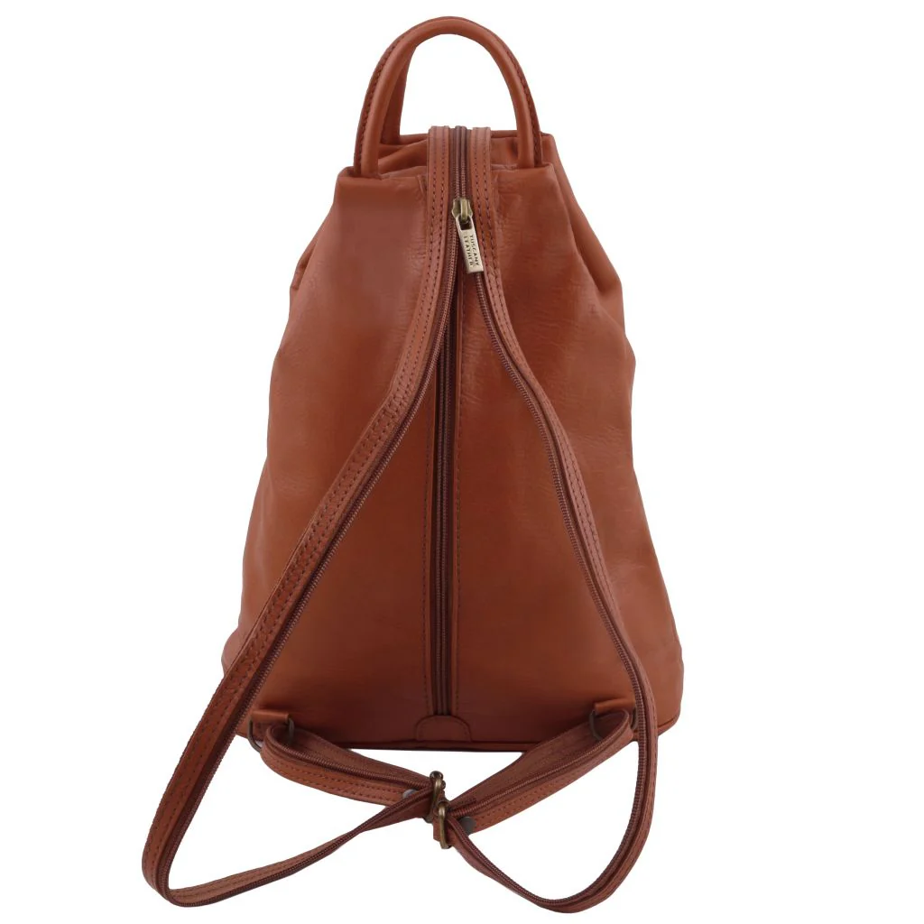 Shanghai - Soft Leather Backpack (TL140963) - Image 12