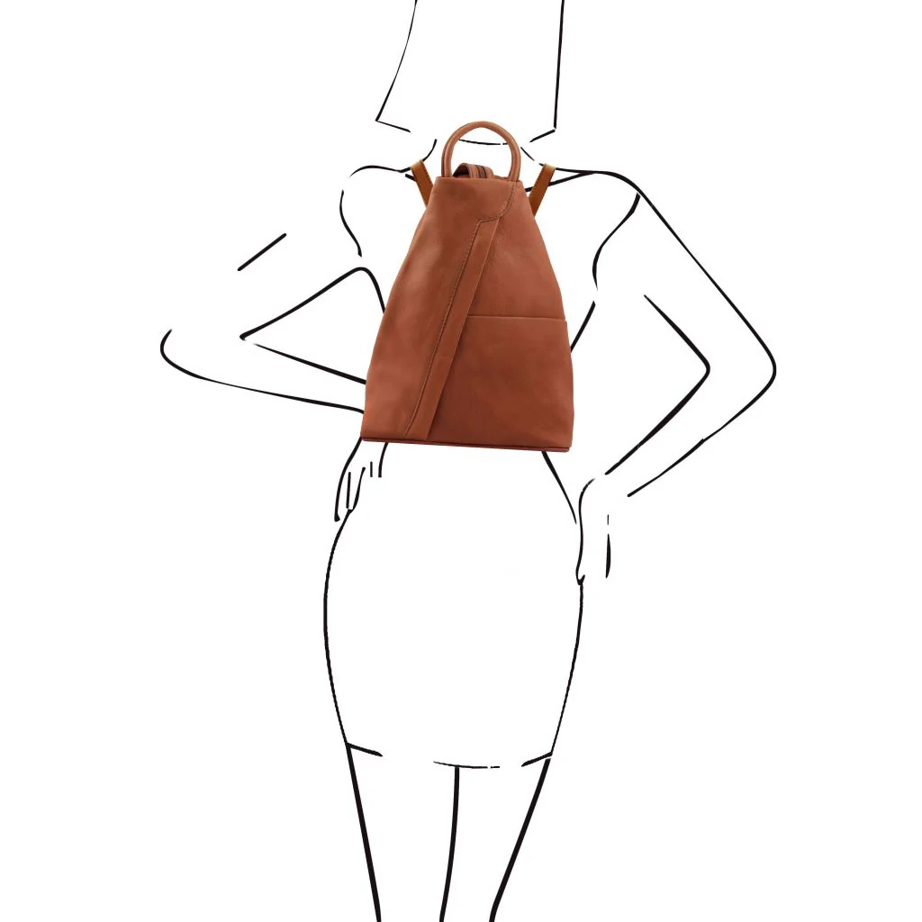 Shanghai - Soft Leather Backpack (TL140963) - Image 13
