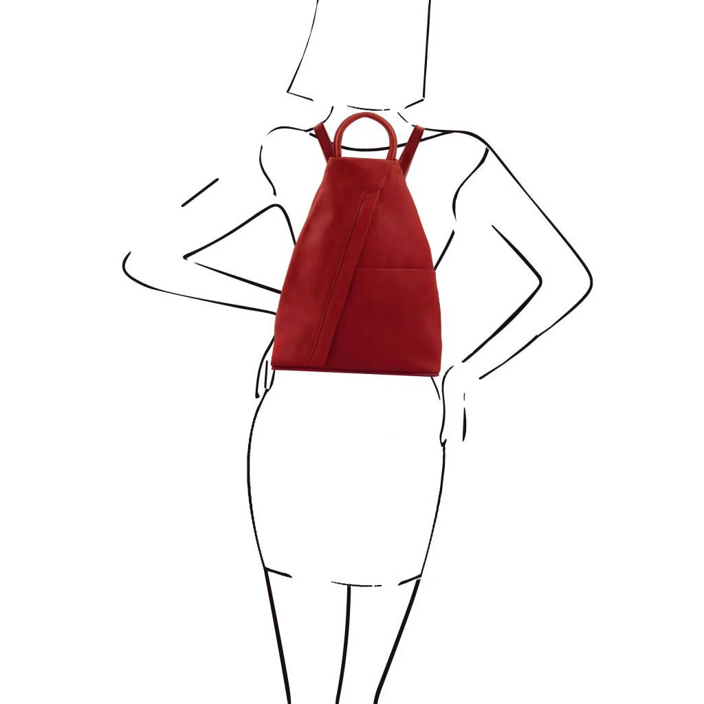 Shanghai - Soft Leather Backpack (TL140963) - Image 17
