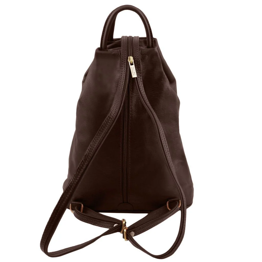 Shanghai - Soft Leather Backpack (TL140963) - Image 3