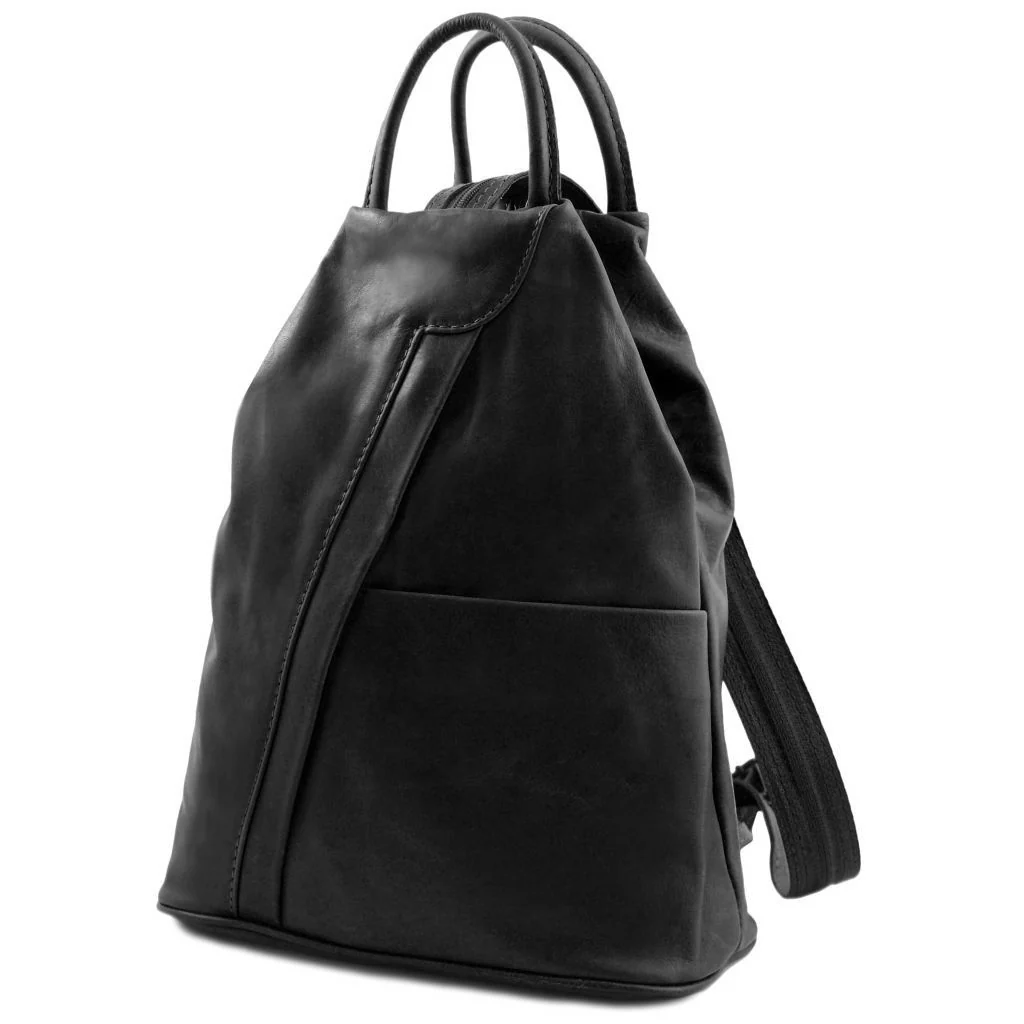 Shanghai - Soft Leather Backpack (TL140963) - Image 7