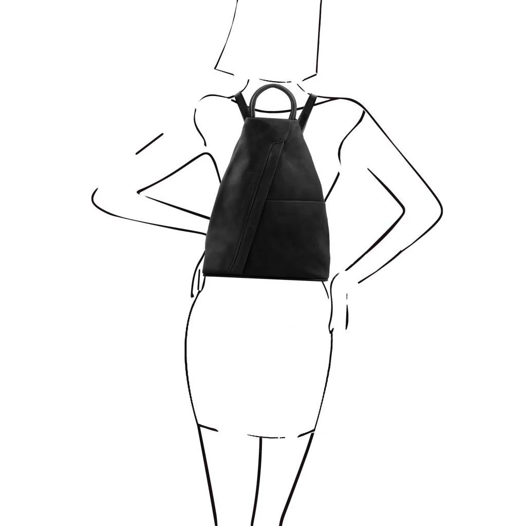 Shanghai - Soft Leather Backpack (TL140963) - Image 9