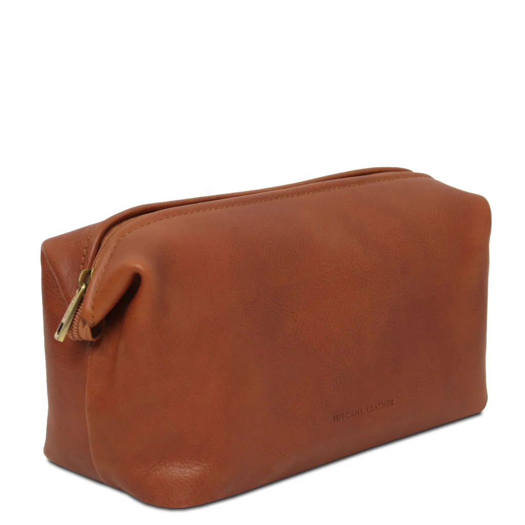 Smarty - Leather Toiletry Bag - Large Size (TL141219) - Image 2