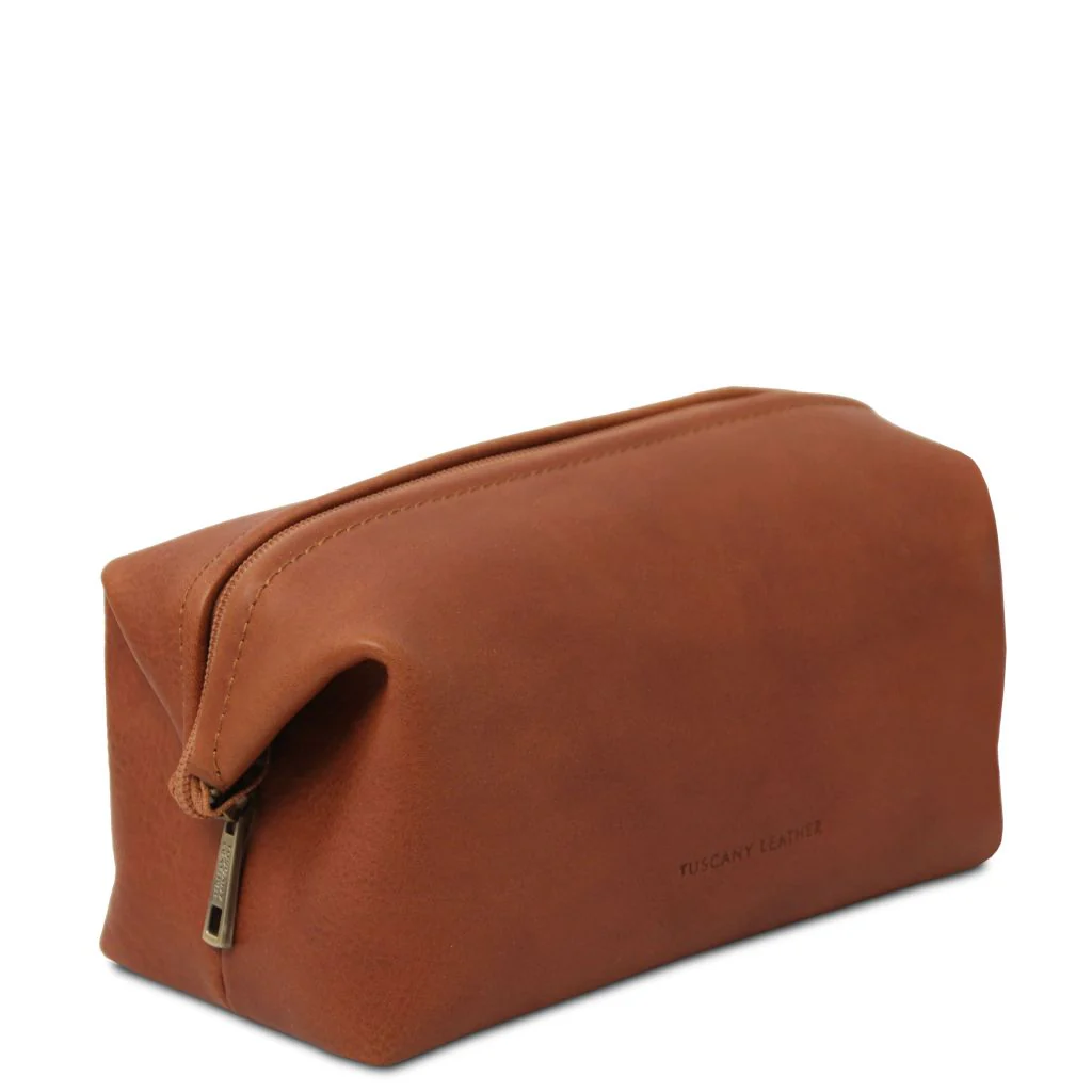 Smarty - Leather Toiletry Bag - Small Size (TL141220) - Image 2