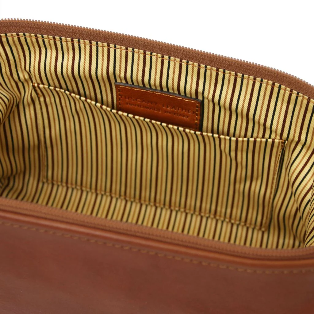 Smarty - Leather Toiletry Bag - Small Size (TL141220) - Image 6