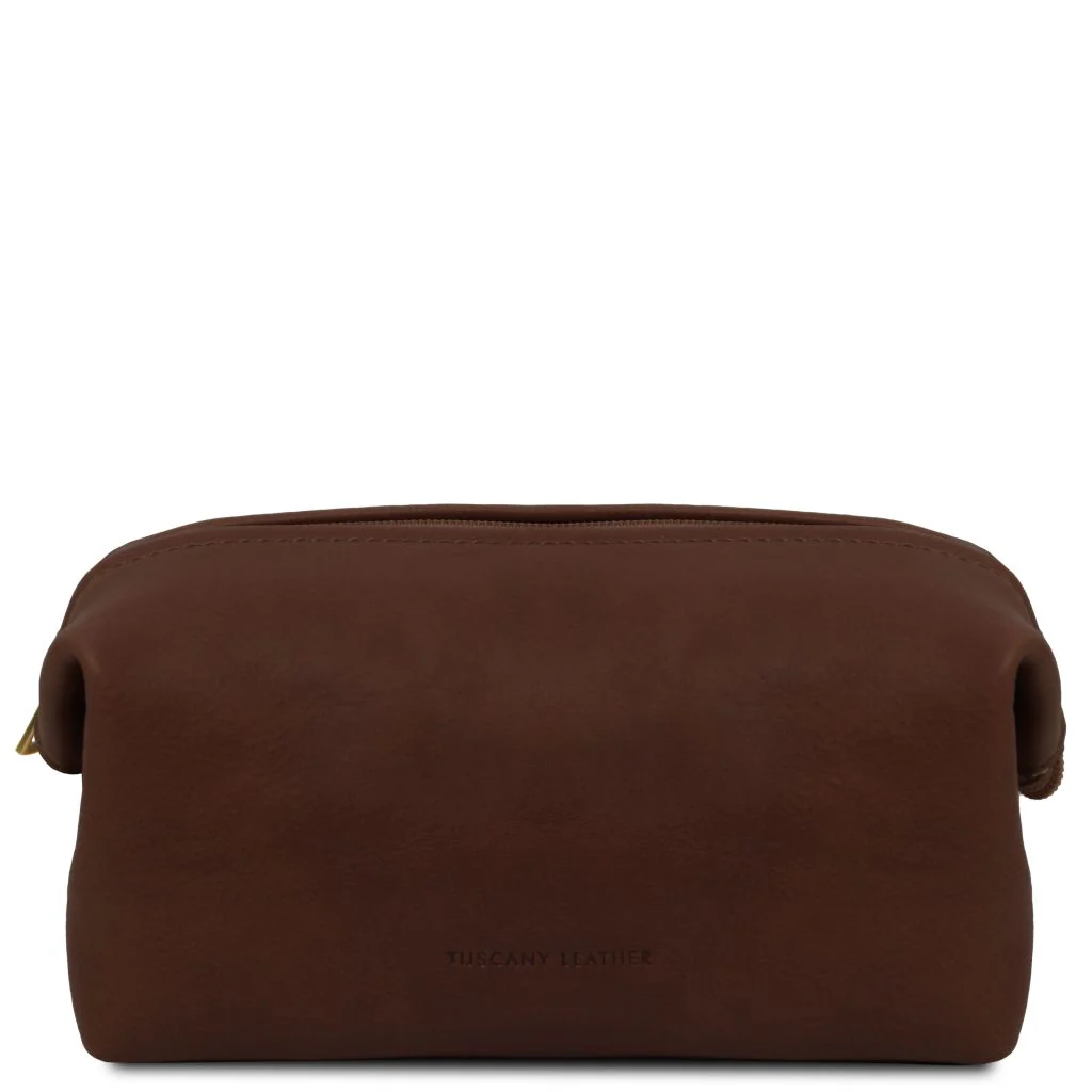 Smarty - Leather Toiletry Bag - Small Size (TL141220) - Image 8