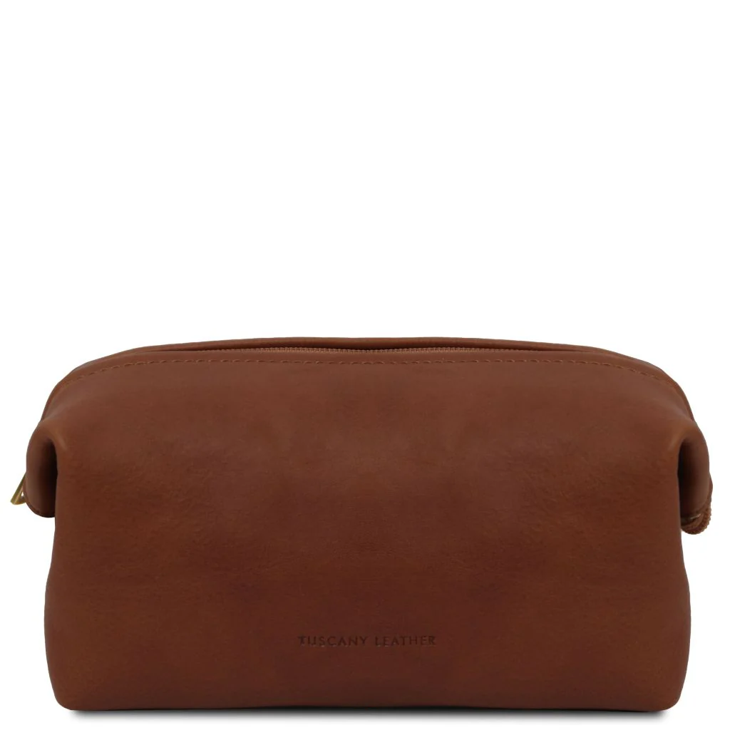 Smarty - Leather Toiletry Bag - Small Size (TL141220) - Image 9