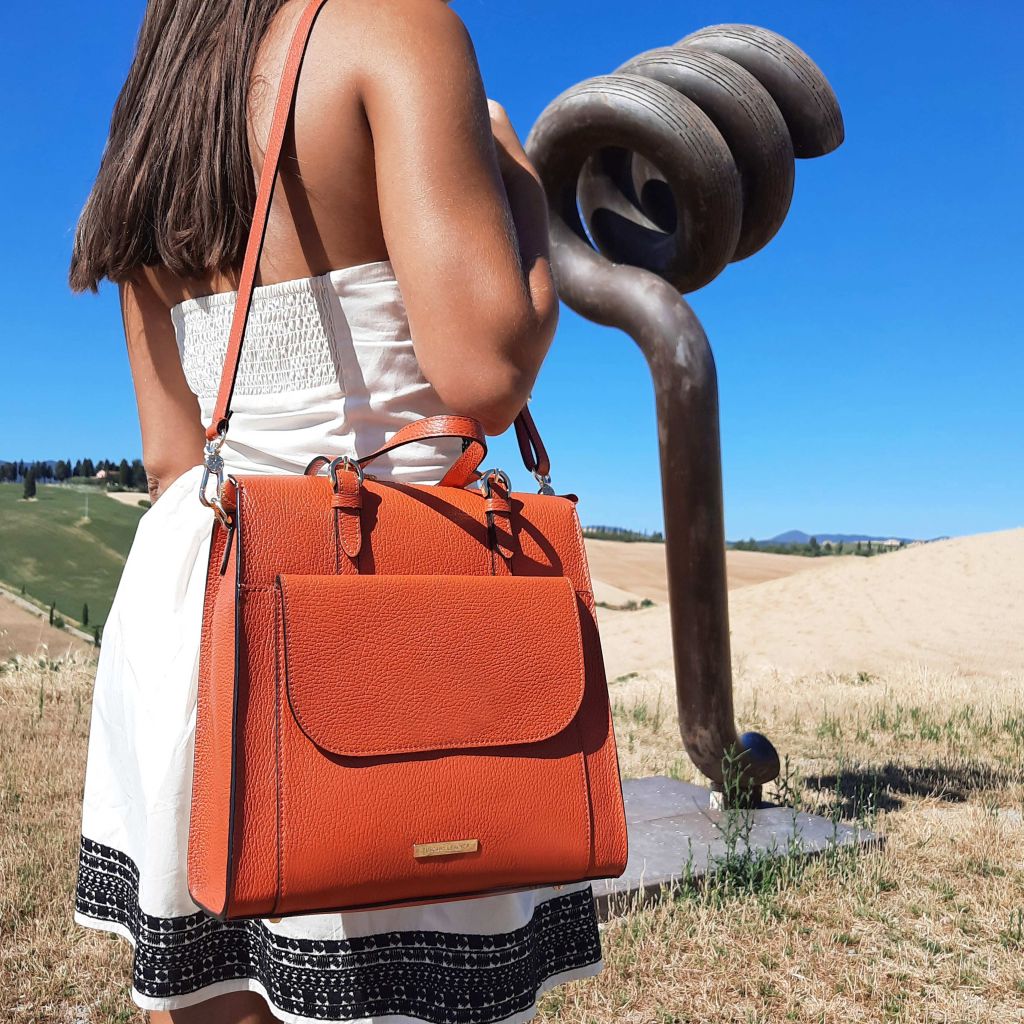 TL Bag - Leather Backpack For Women (TL142211) - Image 8