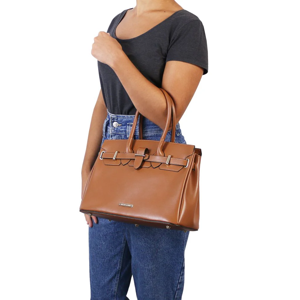 TL Bag - Leather Handbag (TL142174) - Image 7
