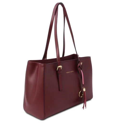 TL Bag - Leather Shoulder Bag (TL142037) - Image 6
