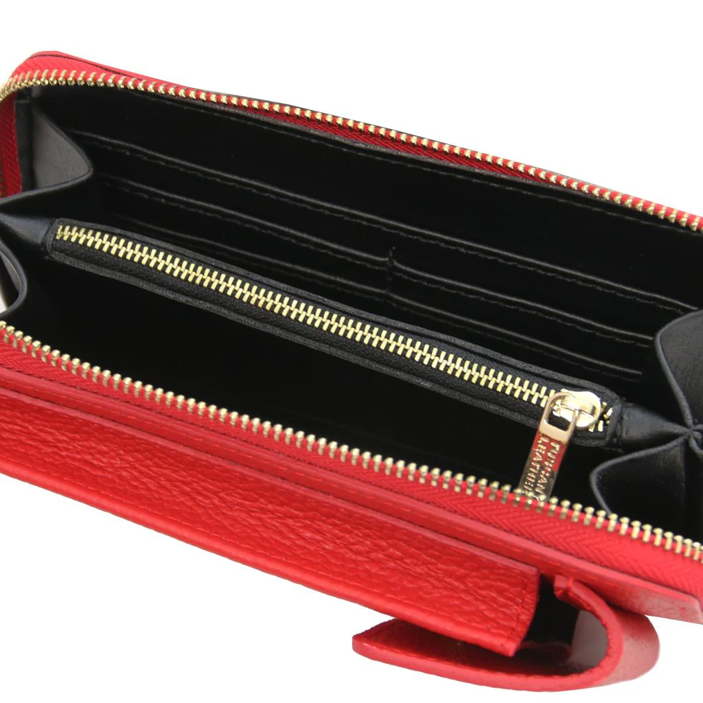 Tl Bag - Leather Wallet/Phone Holder With Strap (Tl142323) - Image 10