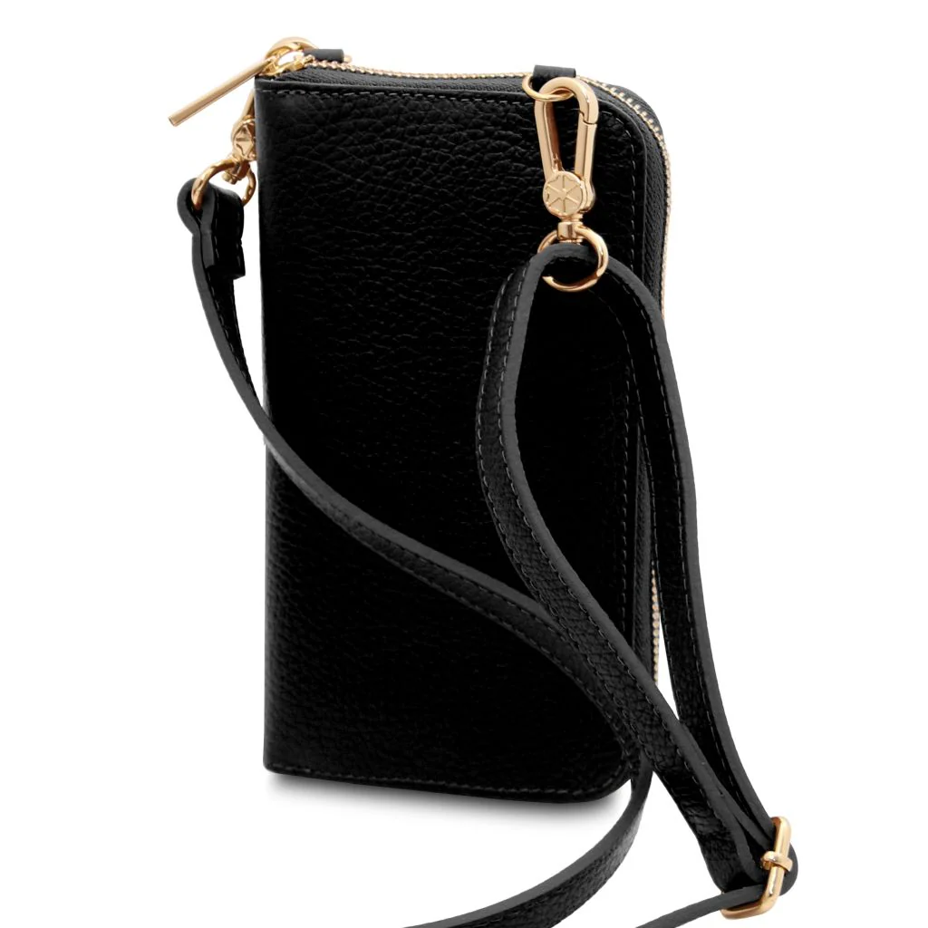 Tl Bag - Leather Wallet/Phone Holder With Strap (Tl142323) - Image 13