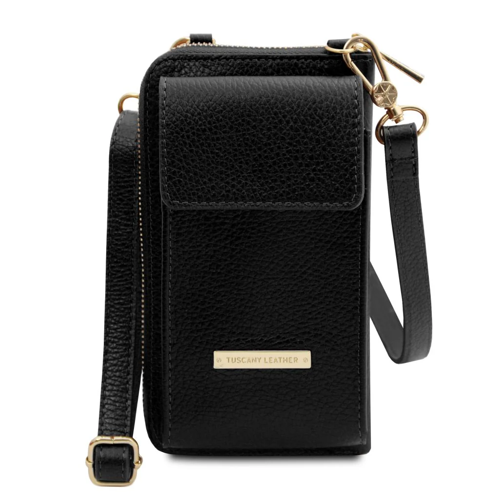 Tl Bag - Leather Wallet/Phone Holder With Strap (Tl142323) - Image 17