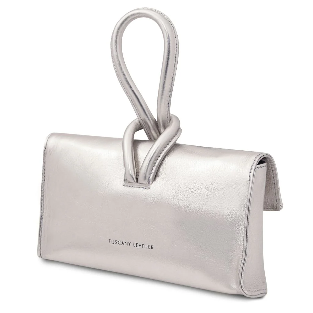 TL Bag - Metallic Leather Clutch (TL141993) - Image 16