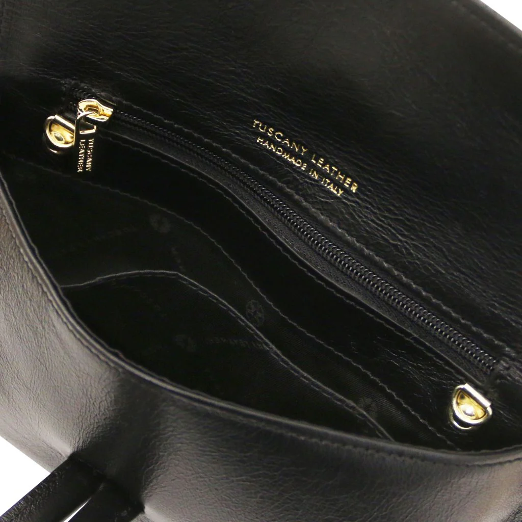 TL Bag - Metallic Leather Clutch (TL141993) - Image 9