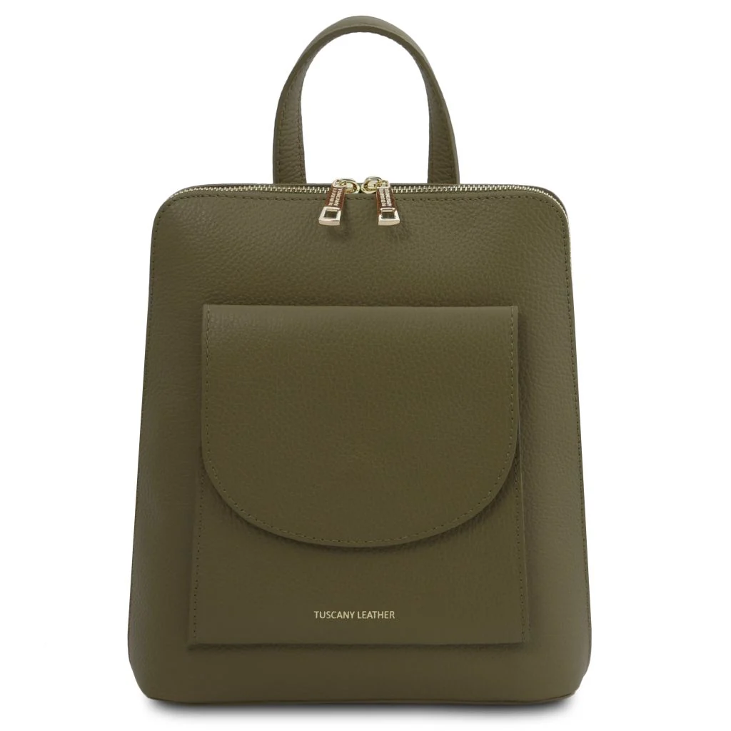 TL Bag - Small Leather Backpack For Women (TL142092) - Image 9