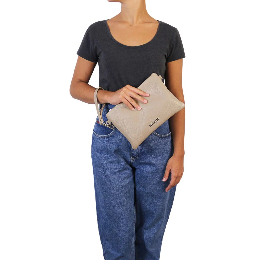 TL Bag - Soft Leather Clutch (TL142029) - Image 5